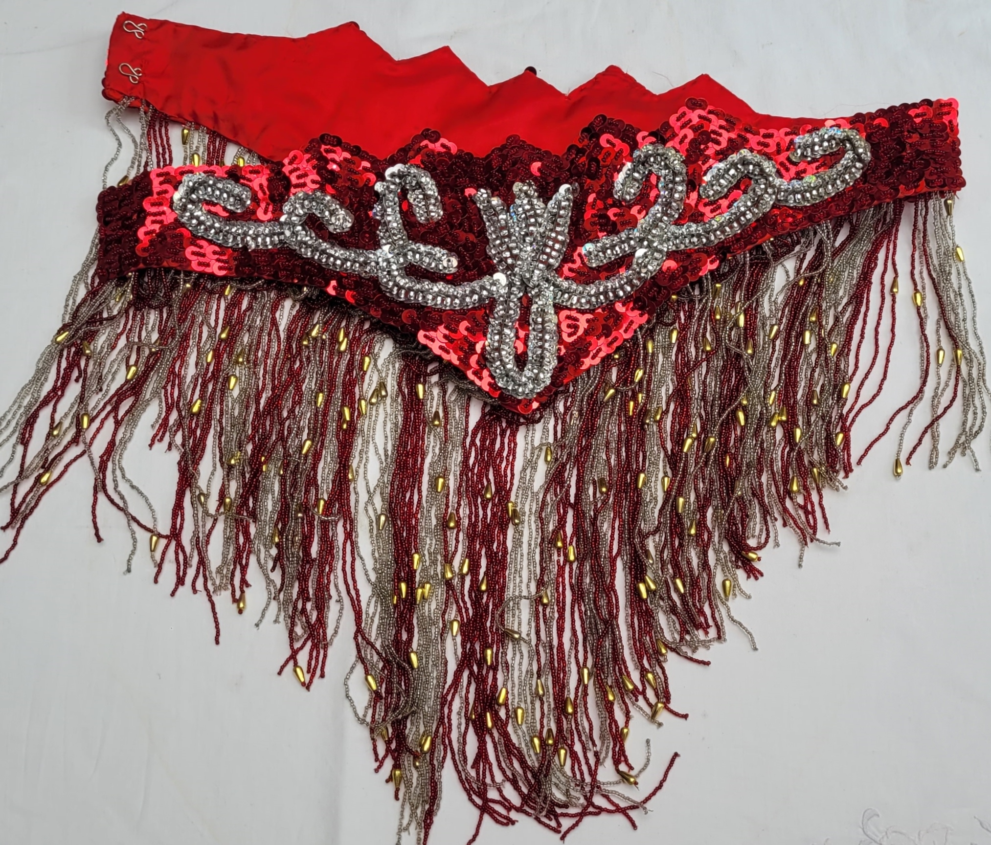buikdanskostuum 63 rood