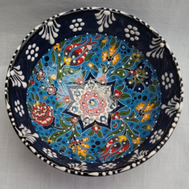 keramieken schaaltjes 12cm ster-bl