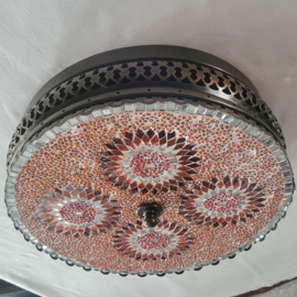 Plafonniere 30cm (met rand) oranje