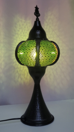 Oosterse tafellamp (groen)