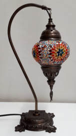 Tafellamp Ø13cm 'zwaan' multicolor 4ROGB