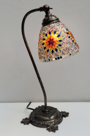 Leeslamp mozaïek multicolor