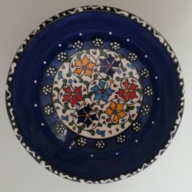 keramieken schaaltjes 12cm bloemetjes