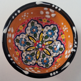 Keramieken schaaltjes 8cm sterpatroon