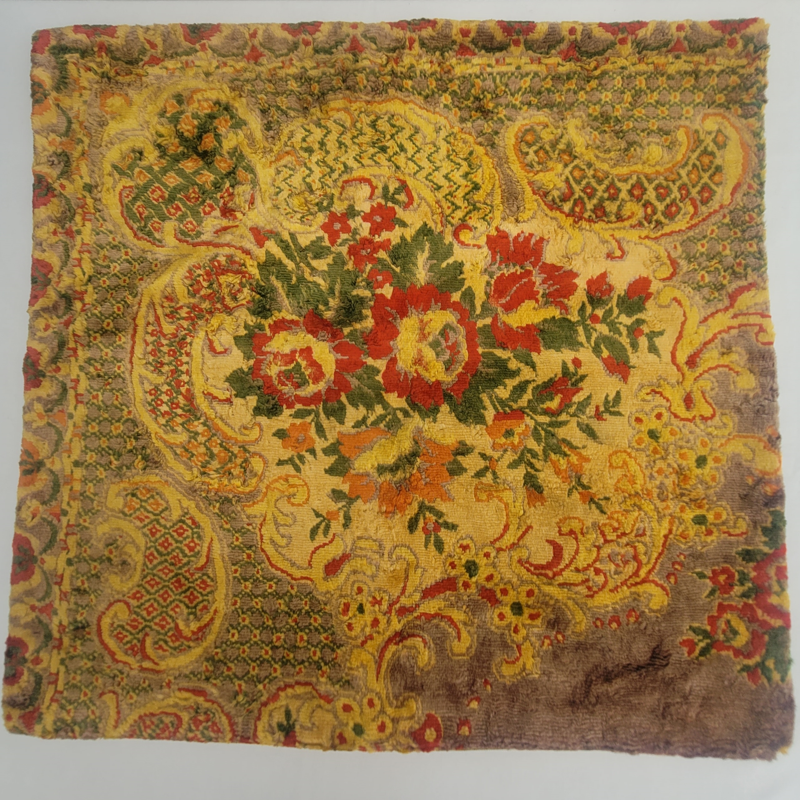 Velours kussen 65x65cm