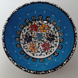 keramieken schaaltjes 12cm bloemetjes