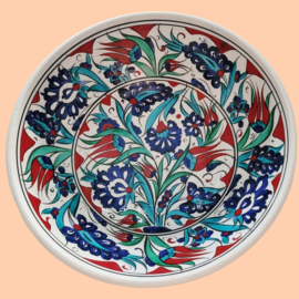 Iznik schaal (rood30-12)