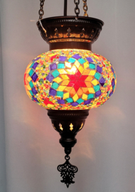 Mozaïek hanglamp multicolor