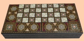 Backgammon parelmoer (Tavla)