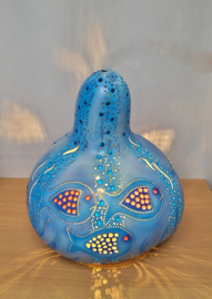 kalebaslamp "Vissen"