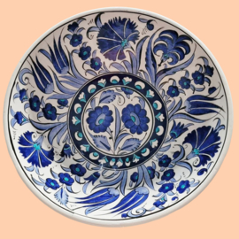 Iznik schaal (blauw30-09)