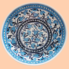 Iznik schaal (blauw30-06)