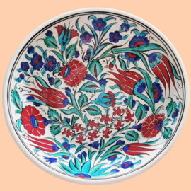 Iznik schaal (rood30-03)