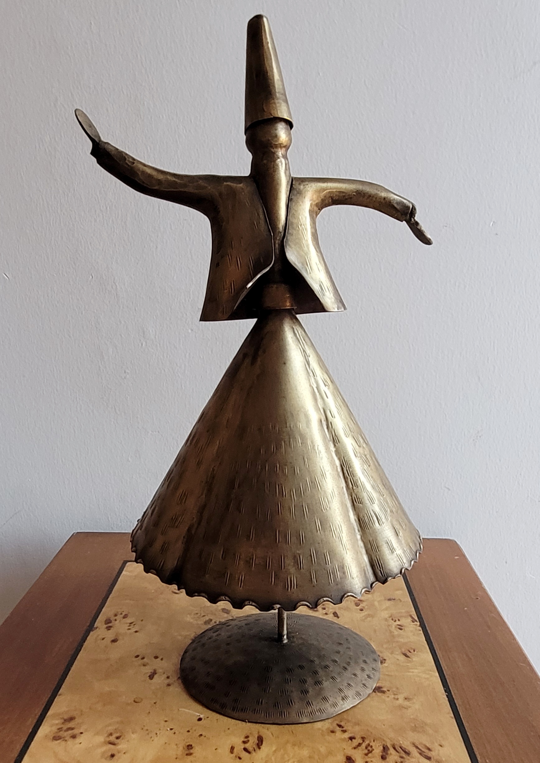 dansende Derwisj koper 40cm