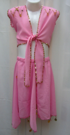 buikdanspakje 51 roze 6-9jr.