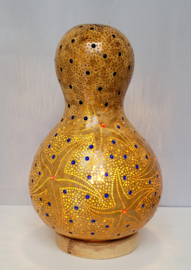 kalebaslamp "zeesterren"
