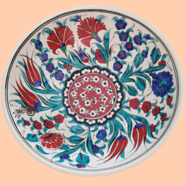 Iznik schaal (rood30-07)
