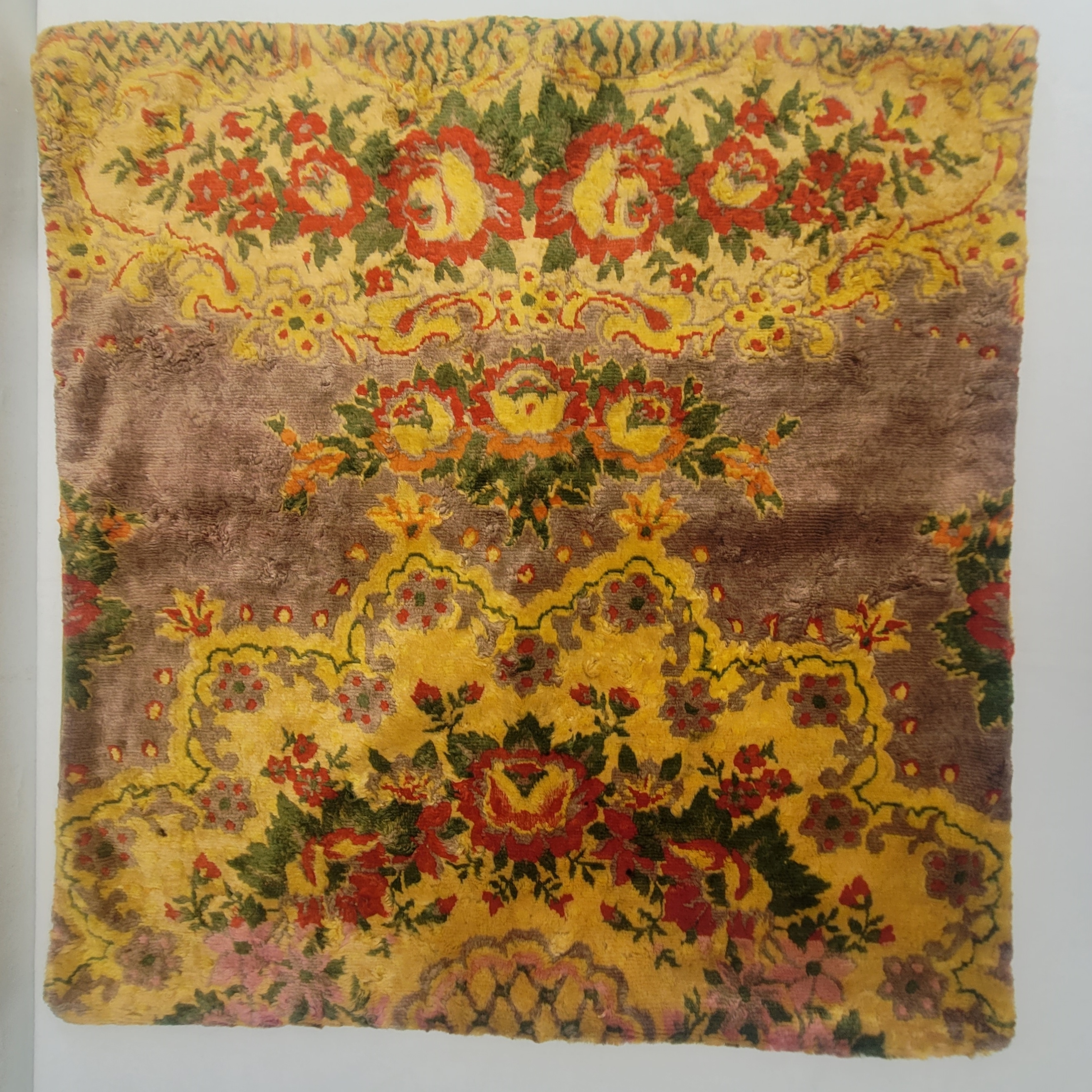 Velours kussen 65x65cm