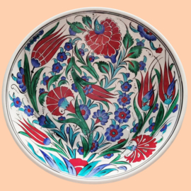 Iznik schaal (rood30-09)