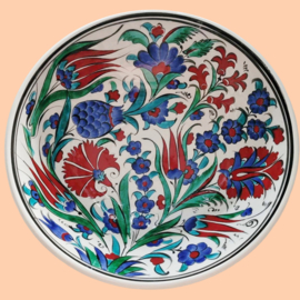 Iznik schaal (rood30-10)