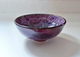 keramieken schaaltjes paars 8 cm