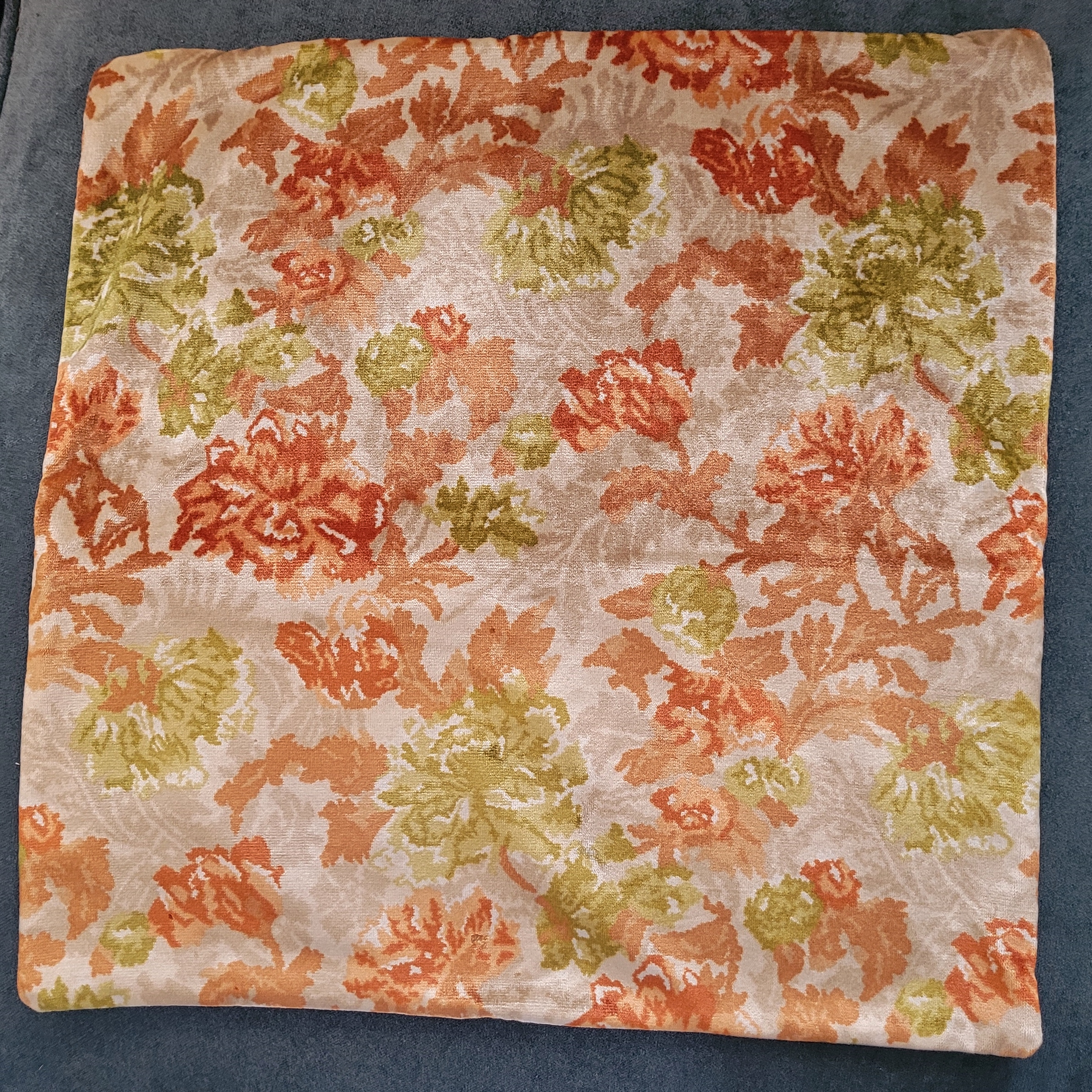 Velours kussen 55x55cm