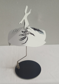 draaiende Derwisj (aluminium) print