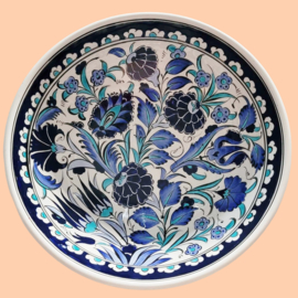 Iznik schaal (blauw30-12)