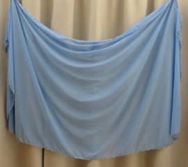sluier 123kp licht blauw (200 x 105 cm)