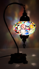 Tafellamp 'zwaan' Ø 16cm MC-bloem