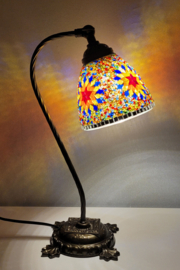 Leeslamp mozaïek multicolor