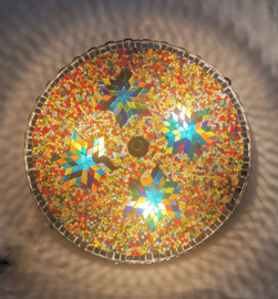 Plafonniere 30cm (met rand) multicolor