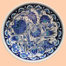 Iznik schaal (blauw30-05)
