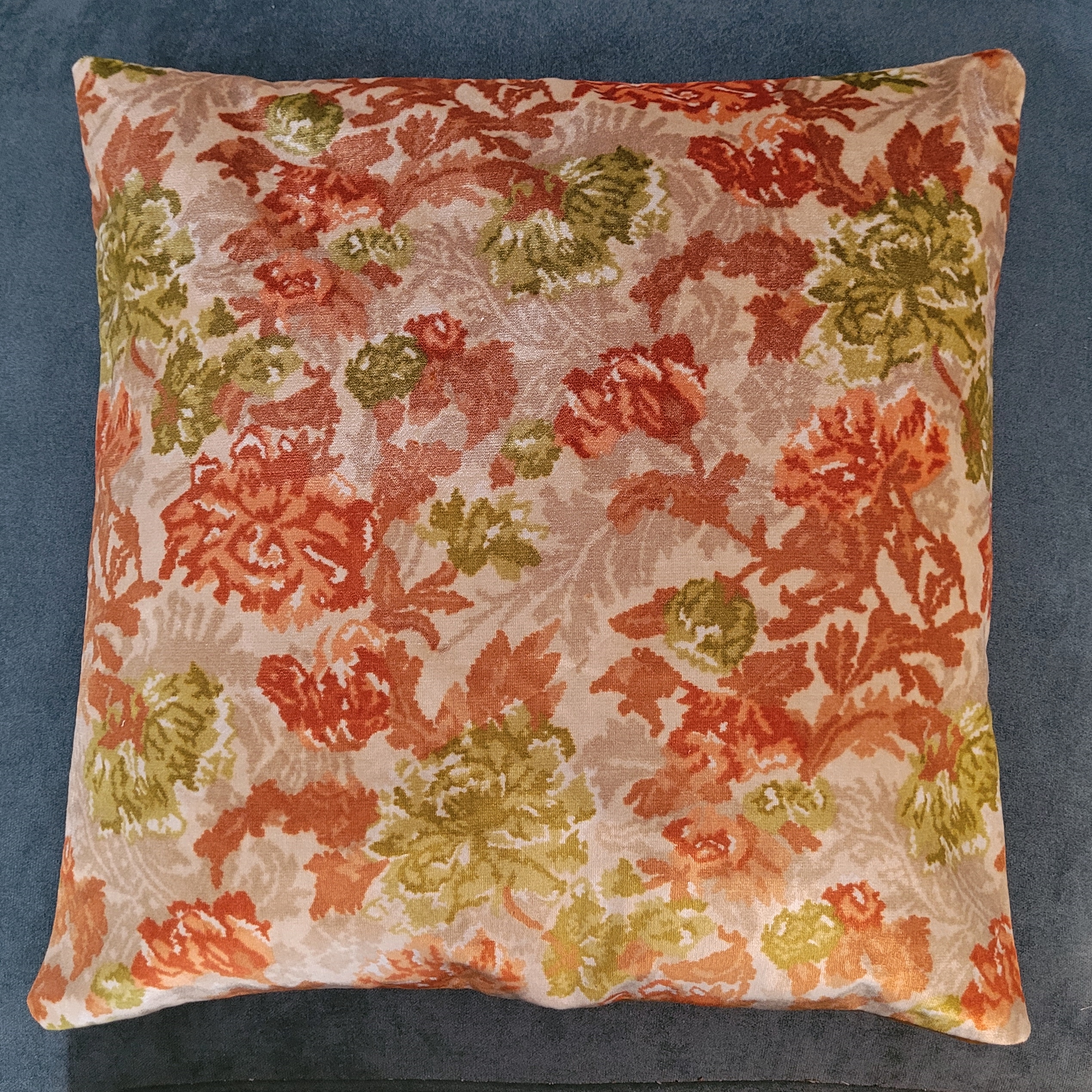 Velours kussen 55x55cm