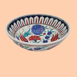 Iznik schaal (rood20-03)