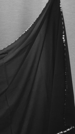 sluier 315 zwart (210 x 85 cm)