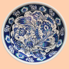 Iznik schaal (blauw30-02)