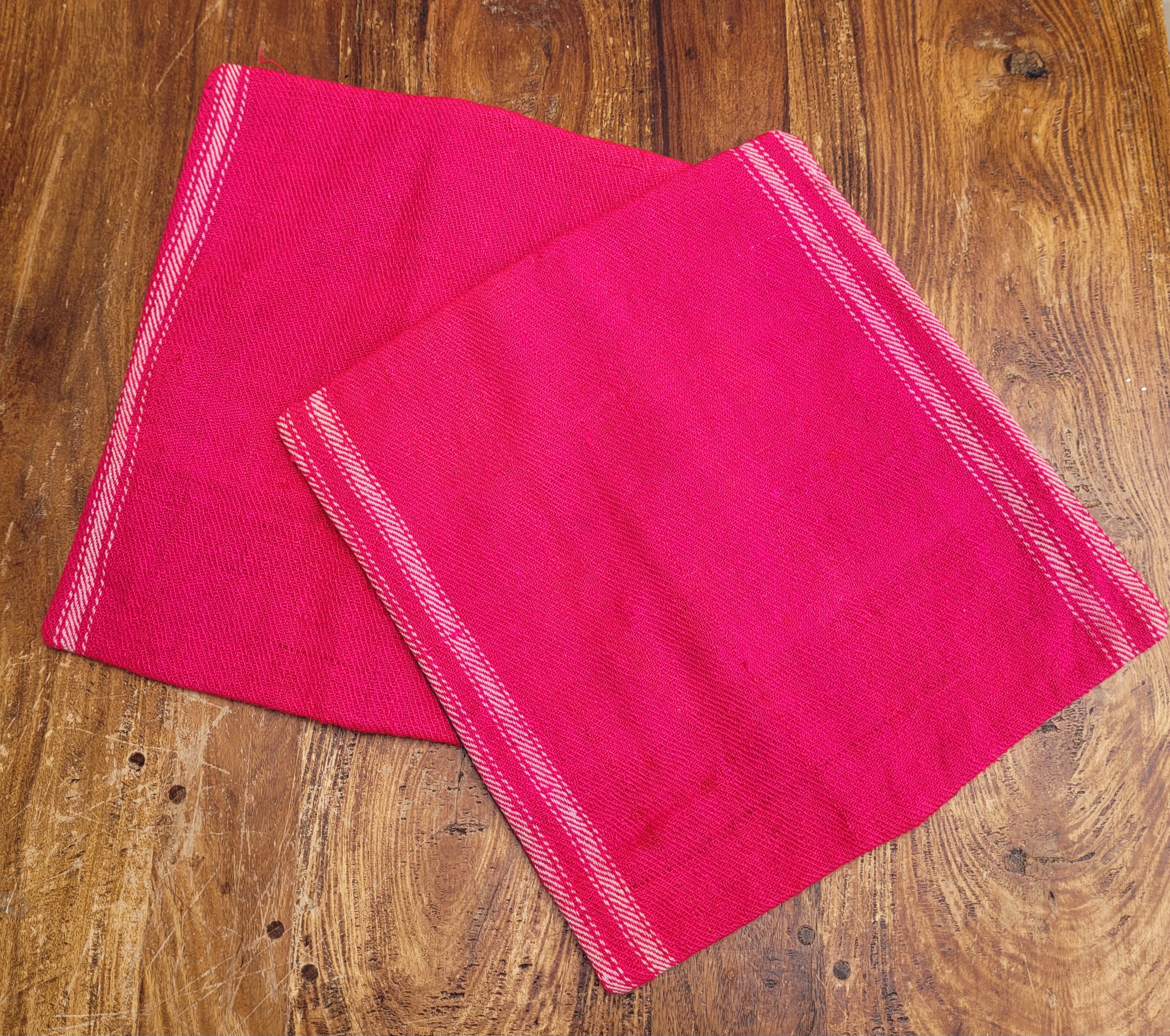 2 kelim kussens 40cm fuchsia