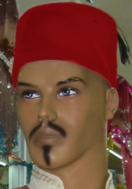 fez traditoneel rood