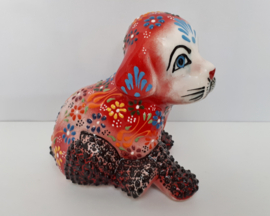 Hondjes rood keramiek