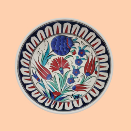 Iznik schaal (rood20-03)