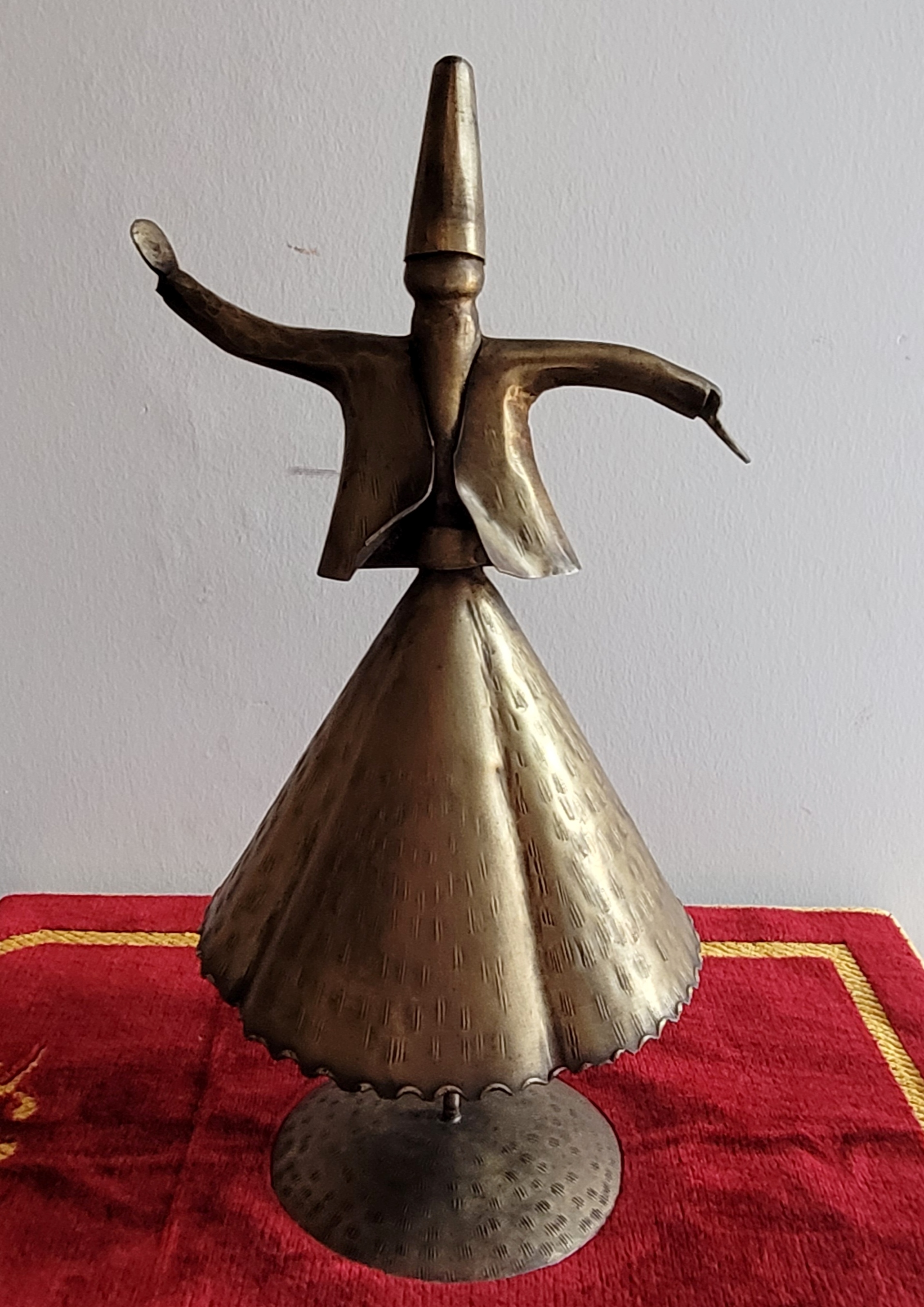 dansende Derwisj koper 40cm