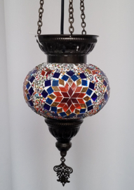 Mozaïek hanglamp multicolor