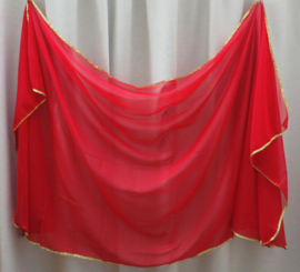 sluier 148 rood (210 x 110 cm)