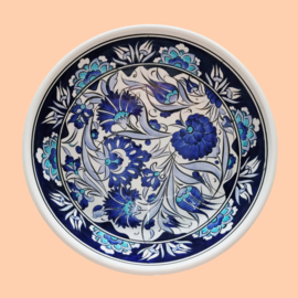 Iznik schaal (blauw25-01)