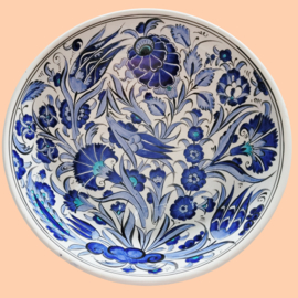 Iznik schaal (blauw30-08)