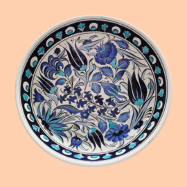 Iznik schaal (blauw25-04)