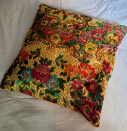 Velours kussen 62x62cm