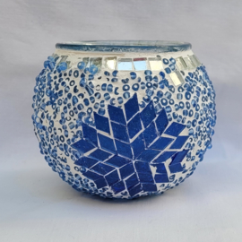 Waxinelichthouder mozaïek