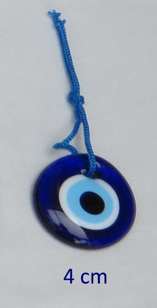 hanger "boze oog" 4 cm